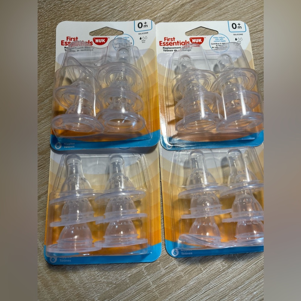 First Essentials Clear Pacifiers